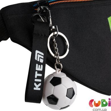 Сумка-бананка Kite дитяча 2577 Football Player (K26-2577-2), Чорний