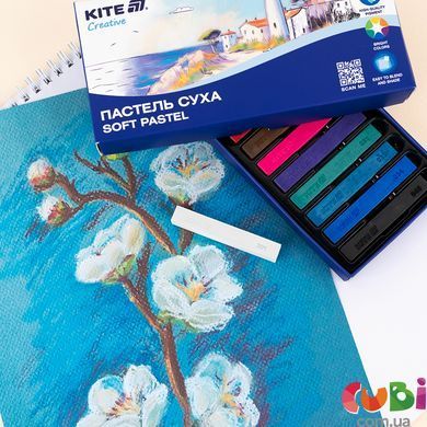 Пастель суха, 12 кольорів Creative (K-201-12)
