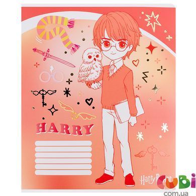 Тетрадь школьная Kite Harry Potter HP25-237, 18 листов, линейка