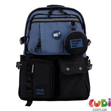 Рюкзак YES T-107 Blue (559975), комбинированый