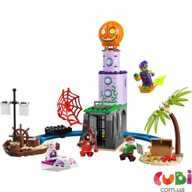 Конструктор детский ТМ LEGO Команда Паука на маяке Зеленого Гоблина (10790)