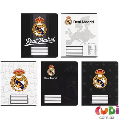 Зошит шкільний Kite Real Madrid (RL26-236), 18 аркушів, клітинка
