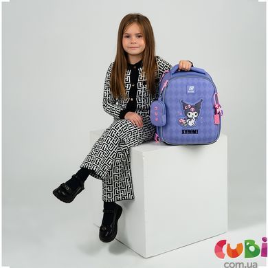 Шкільний каркасний рюкзак Kite Education Kuromi HK25-555S-2, комбінований
