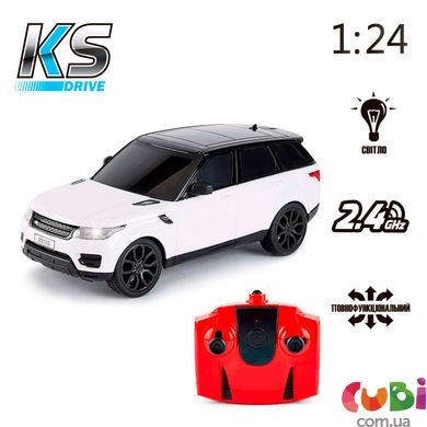 Автомобіль KS DRIVE на р/к - LAND ROVER RANGE ROVER SPORT (1:24, 2.4Ghz, білий)