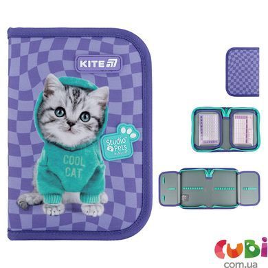 Школьный набор Kite Education Studio Pets SET_SP25-555S-2 (рюкзак, пенал, сумка), комбинированый