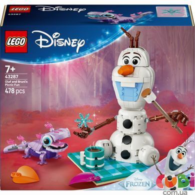 Конструктор Lego Disney Princess Веселощі на пікніку Олафа та Бруні (43287)