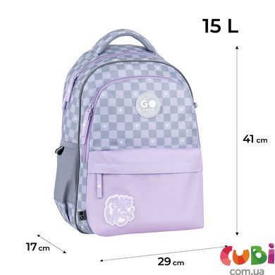 Рюкзак GoPack Education 182M Make A Wish, сірий