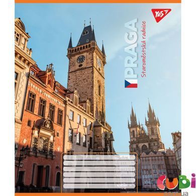 Тетрадь для записей А5/96 кл. Yes Greatest cityes.