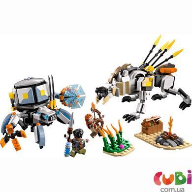 Конструктор Lego Horizon Adventures: Aloy и Varl против Shell-Walker и Sawtooth (77037), комбінований