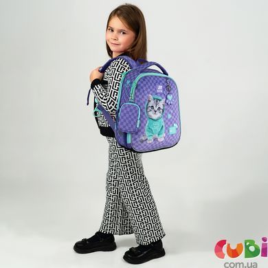 Школьный набор Kite Education Studio Pets SET_SP25-555S-2 (рюкзак, пенал, сумка), комбинированый