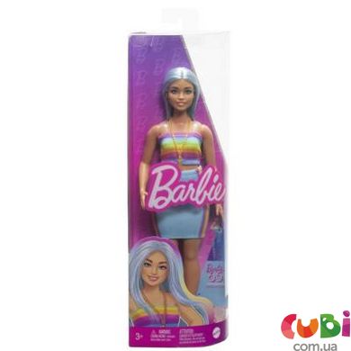 Кукла Barbie Модница в спортивном костюме топ-юбка, HRH16