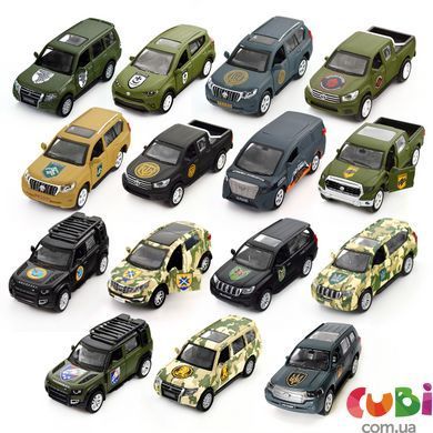 Автомодель серии Шевроны Героев &ndash; Toyota Land Cruiser Рубеж.