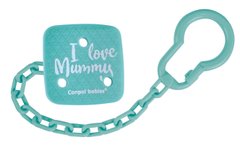 Ланцюжок до пустушки I Love Mummy (2/434) Canpol babies
