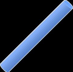Полимерная глина голубая флуоресцентная 17г 01-08 (1515)