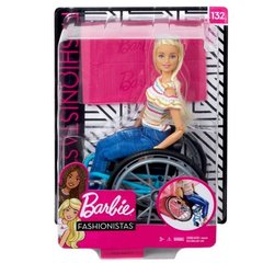 Лялька Barbie Барбі у кріслі-візку (GGL22)