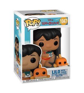 Ігрова фігурка FUNKO POP! серії "Ліло та Стіч" - ЛІЛО З РИБКОЮ, комбінований