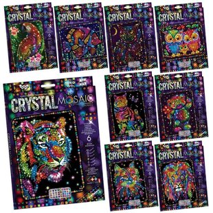 Набір для творчості DANKO TOYS CRYSTAL MOSAIC (CRM-01-01,02,03,04 ... 10)