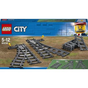 Конструктор LEGO City Стрілочний перевід (60238)