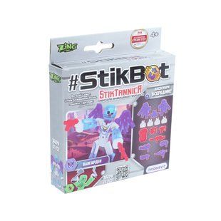Ігровий набір для анімаційної творчості STIKBOT STIKTANNICA - ВАНГАРДЕН (1 ексклюзивна фігурка, аксесуари), комбінований