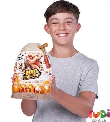 Інтерактивний ігровий набір-сюрприз ROBO ALIVE S1 &ndash; БУРШТИНОВІ РОЗКОПКИ ДИНОЗАВРА