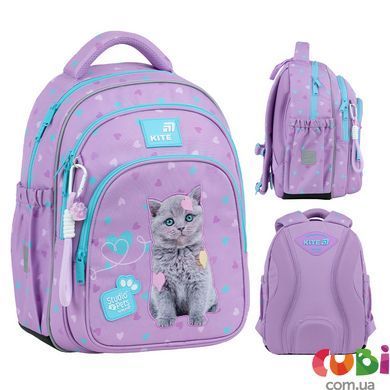 Школьный рюкзак Kite Education Studio Pets (SP26-763S), Сиреневый