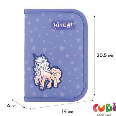 Пенал Kite 1 від., 2 відд., без наповнення 622, LP25-622, комбінований