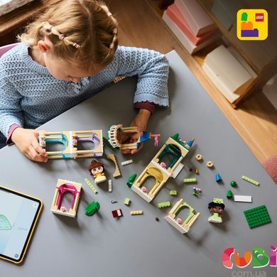 Конструткор Lego Disney Princess Минипринцессы Бель и Тиана с замком (43291)