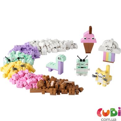 Конструктор детский ТМ LEGO Творческое пастельное веселье (11028)