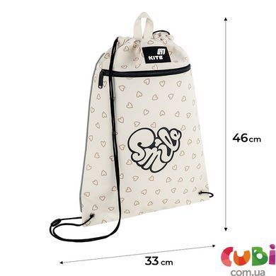 Сумка для взуття Kite 601M Shimmer&Smile (K26-601M-31), Бежевий