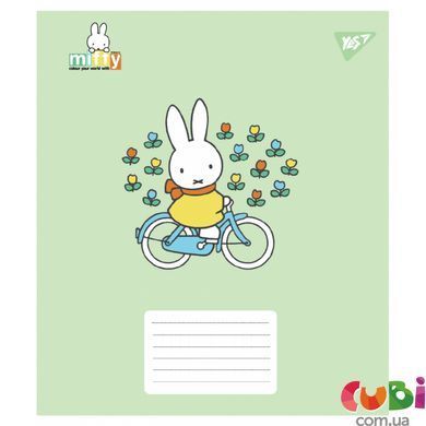 Зошит учнівський шкільний, 767633 А5 12 кос. Yes Miffy Playfull