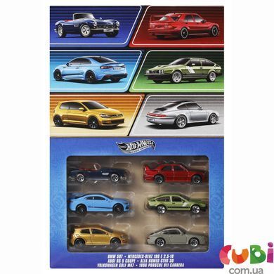 Тематичний набір машинок Дорогами Європи Hot Wheels (JBY79)
