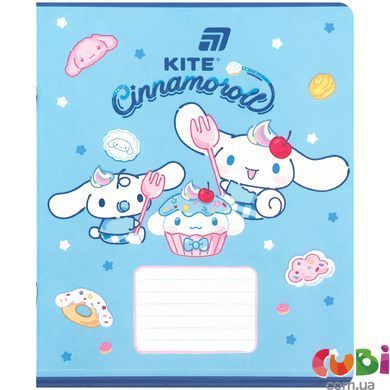 Тетрадь школьная Kite Cinnamoroll (CR26-236), 18 листов, клетка