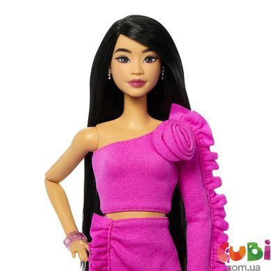 Кукла Barbie в розовом костюме модницы, HYV26, комбинированый