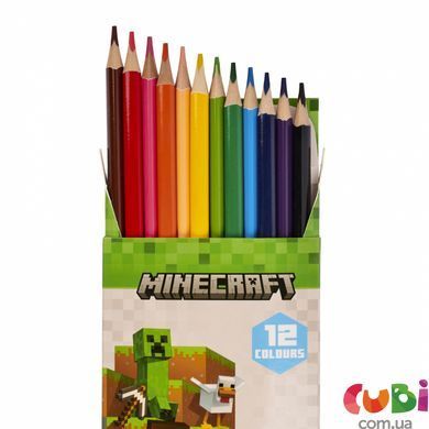 Карандаши цветные Yes 12 цветов "Minecraft" (290760)