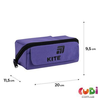 Пенал Kite 2702-4 фіолетовий (K26-2702-4), Фіолетовий