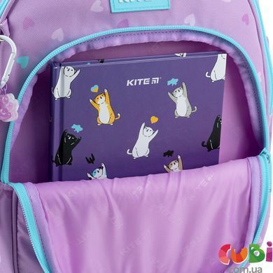 Школьный рюкзак Kite Education Studio Pets (SP26-763S), Сиреневый
