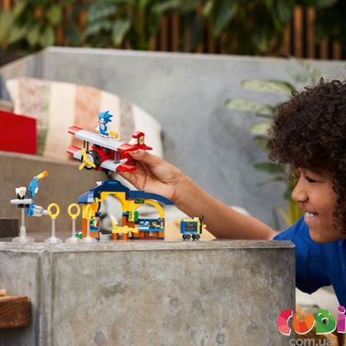 Конструктор детский ТМ Lego Мастерская Тейлз и самолет Торнадо (76991)