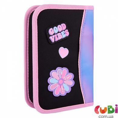 Пенал жесткий YES одинарный без клапана HP-02 Be Happy (533648)