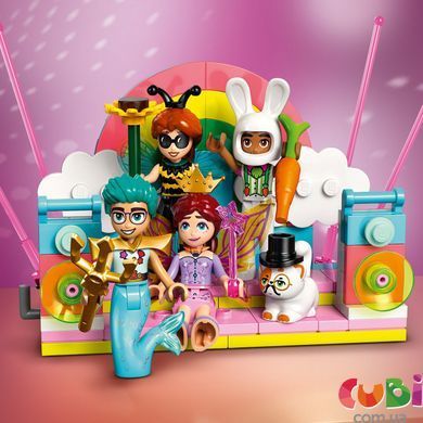 Конструктор Lego Friends Костюмована вечірка з єдинорогом і феєю, 42661, комбінований