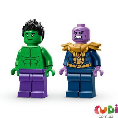Конструктор Lego Marvel Super Heroes Грузовик Халка против Таноса (76312), комбинированый