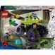 Конструктор Lego Marvel Super Heroes Грузовик Халка против Таноса (76312), комбинированый