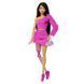 Кукла Barbie в розовом костюме модницы, HYV26, комбинированый