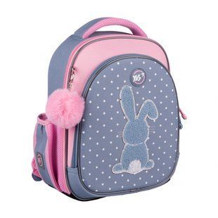 Рюкзак школьный полукаркасный YES S-109 Lovely Bunny (559876), комбинированый