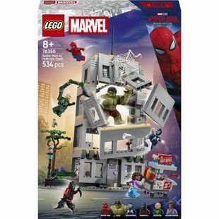 Конструктор Lego Епічна сутічка Людини-Павука проти Халка Super Heroes Marvel (76350)