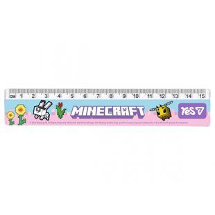 Линейка Yes 15 см "Minecraft.Spring" (370690)