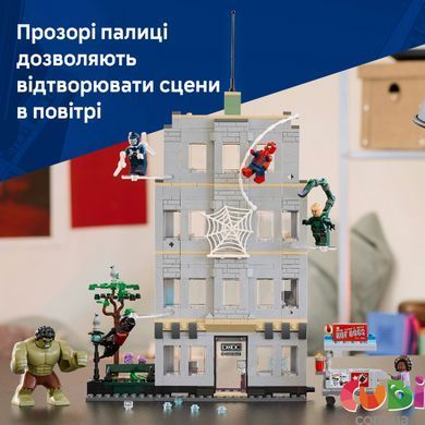 Конструктор Lego Епічна сутичка Людини-Павука проти Халка Super Heroes Marvel (76350)