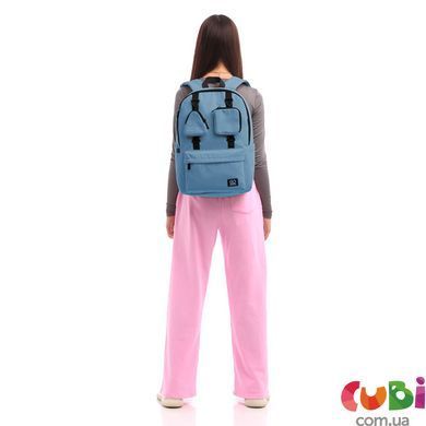 Рюкзак GoPack Education Teens 178 серо-голубой, комбинированый