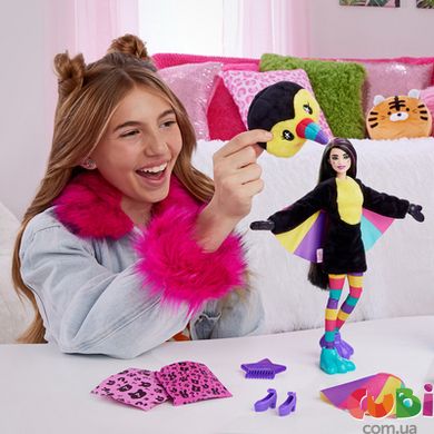Лялька Barbie Cutie Reveal серії Друзі з джунглів — тукан (HKR00)