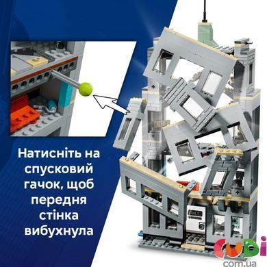 Конструктор Lego Епічна сутичка Людини-Павука проти Халка Super Heroes Marvel (76350)