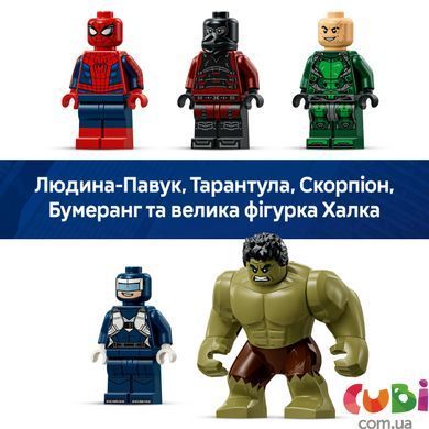 Конструктор Lego Епічна сутичка Людини-Павука проти Халка Super Heroes Marvel (76350)